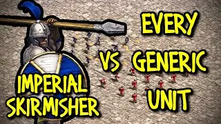 IMPERIAL SKIRMISHER vs EVERY GENERIC UNIT | AoE II: Definitive Edition