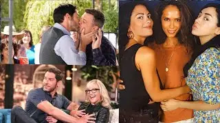Bastidores e momentos engraçados do elenco de Lúcifer PARTE-3