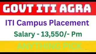 ITI Campus Placement Govt ITI Agra 2023 | ITI Campus Recruitment