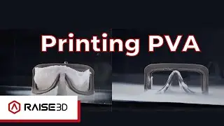 Использование нити ПВА для 3D-принтера | Raise Academy