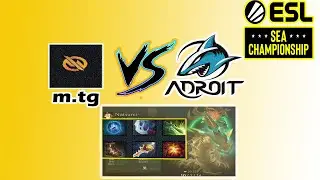 Team Adroit  vs MOTIVADE.TRUST GAMING Game 1 - ESL SEA Championship 2020