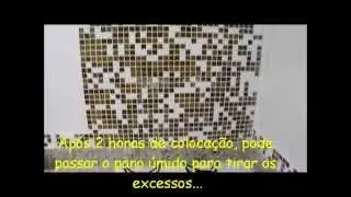 COMO COLOCAR PASTILHAS SOBRE AZULEJO! FÁCIL E RÁPIDO...