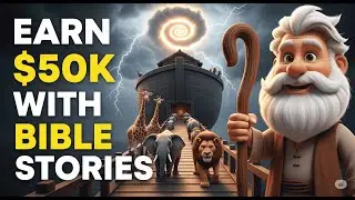 Create MONETIZABLE Animated Bible Stories Using AI for Free