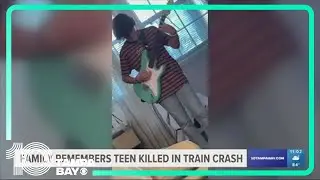 Family mourns teen killed in Plant City train crash
