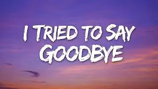 I Tried to Say Goodbye (Emotional R&B Ballad | Heartbreak & Healing)