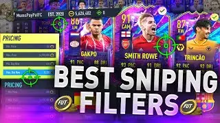 MAKE 150K RIGHT NOW WITH THESE SNIPING FILTERS! 🤩 (FIFA 22 BEST SNIPING FILTERS TO MAKE COINS)