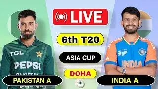 🔴 Pakistan A vs India a Asia Cup 2025 | Pak vs Ind Today Score Commentary