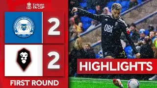 Peterborough United 2-2 Salford City | First Round | Emirates FA Cup 2023-24