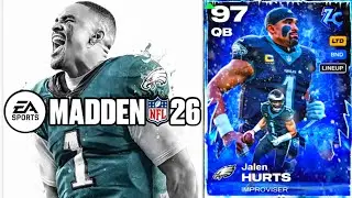 Джален Хертс &mdash; лучший квотербек в тематической команде &laquo;Иглз&raquo;!!! Madden 26