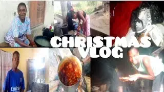 VLOGMAS, День 8: Подготовка к Рождеству утром в моем доме, африканском племени иджау...