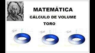 Cálculo do volume do TORO.