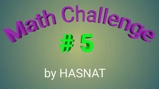 Math Challenge # 5 in bengali ||