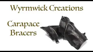 Carapace Bracer | Fantasy Armour| Larp Costume