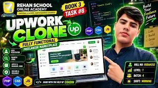💼 I Built a Fully Functional Upwork Clone | Coding Book 3 – Task #9 | PHP, CSS & JavaScript
