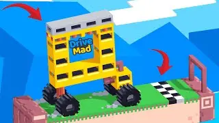 Drive Mad All  Alphabet Levels Fancade Live 5