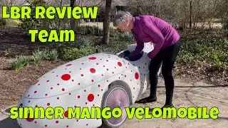 Sinner Mango Velomobile Review by Nina Paley