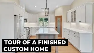 Touring a Finished Custom Home in Ramona, California