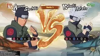 Asuma Vs Kakashi: Peer Bout!