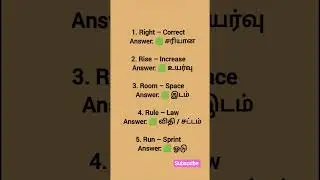 😀 Spoken English Class in Tamil | English Speaking Practice | Daily Use Sentences |Shorts | Learning