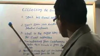 How to collect email addresses?Weekly Video Business Lesson --7