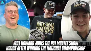 Will Howard Talks Ohio State's Roll Coaster Season Just Hours After National Championship Win