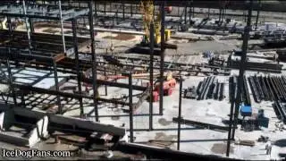 Meridian Centre in St. Catharines - construction time lapse