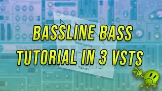 DJ Q Type Bassline Bass in 3 VST'S - Easy Sound Design
