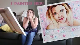 Speed Painting + REACTION || Izzy Sneed