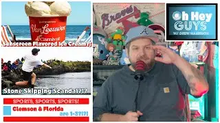 Stone Skipping Scandal | 19 Firefighter Babies | Random Snack Review | Oh Hey Guys | 9.22.25