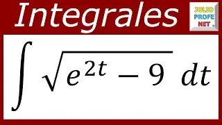 Integrales por sustitución trigonométrica - Ej. 6