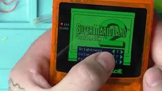 GameBoy Color OLED Screen install