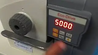 Reta Sansei eletrônica SA-G9050-NT desbloqueio da velocidade.