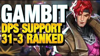 RANKED DPS Gambit 31 Kill Gameplay | Marvel Rivals PS5 Gameplay #Marvelrivals #gambit