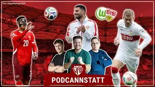 Undav-Wiedersehen bei den W&ouml;lfen 🙌🐺 #PodCannstatt 368 zum VfB Stuttgart vor dem VfL Wolfsburg