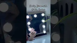Vanity Mirror with Lights #home #cozyliving#amzonmustbuy#review#trending