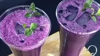 Healthy Jamun Juice to Control Diabetes / Refreshing Summer Drinks / Jamun Juice Recipe
