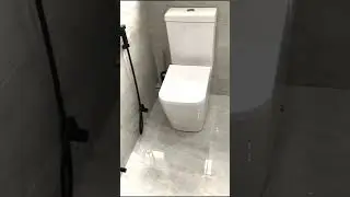 Ultimate Bathroom Makeover: Sleek Black Shower, Rak LED Mirror, and Compass Furniture