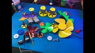 mini motor light generator making video