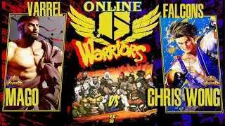 SF6 &times; VARREL Mago &laquo;Ryu&raquo; vs Falcons Chris Wong &laquo;Luke&raquo; | High Level Street Fighter 6