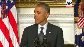 President Barack Obama is accepting the resignation of Attorney General Eric Holder and praising him