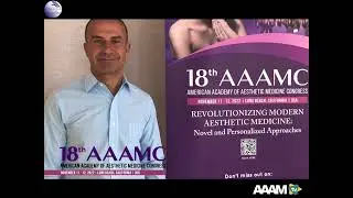 Dr Dakka shares that the upcoming 18th Congress has exciting updates in  aesthetic medicine industry