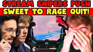 BUGGED by Stream Snipers Sweetdreams RAGE QUITS his stream
