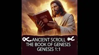 ANCIENT SCROLL...(IT COMES IN WORD, SONG, TEACHING, PRAYER) ...GENESIS 1:1...#ANCIENTSCROLLS #Bible 