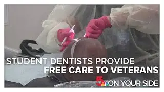 Student dentists provide free care to Missouri veterans