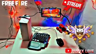 NAFIX IS LIVE GAMING KEYBOARD AND MOUSE GAMEPLAY | #freefirelive #ggmousepro2 #gaminglivestream