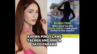 Barbie Imperial sinagot ang kumakalat na blind item na inuugnay ang kanyang bagong bahay sa Bicol 