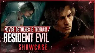 RE9: An&aacute;lise SHOWCASE! SEGREDO DE LEON, SEQUESTRO DE GRACE, NOVO V&Iacute;RUS, INFEC&Ccedil;&Atilde;O DE LEON e mais!