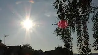 DSCN0763 Sun flyby No Sound, No Problem with YouTube - Nikon P1000 👉😂👈 FLAT EARTH FLAT FINGERS