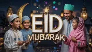 🎶✨ Eid Mubarak Song 2025 | Joyful Eid ul-Fitr Nasheed | Festive Urdu-Arabic Music 🌙🎊