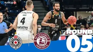 Partizan edges Lietkabelis to stay atop! | Round 5, Highlights | 7DAYS EuroCup